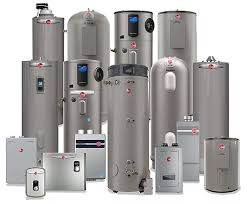 Any type hot water heater, electric or gas and also hybrid, tank or tankless any type hot water heater